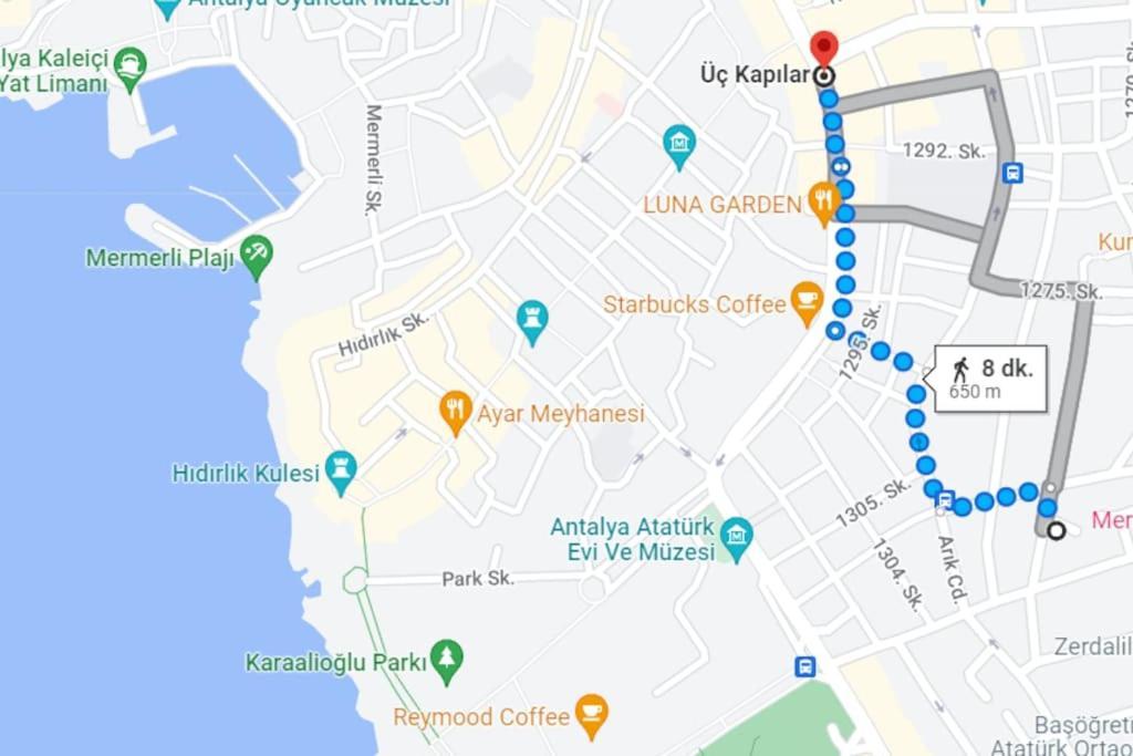 Aether Flats No7,Old Town, Beach, Central, Netflix Antalya Exterior photo